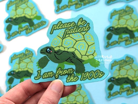 I'm From the 1900s Woven Patch