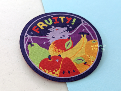 Fruity! Woven Patch