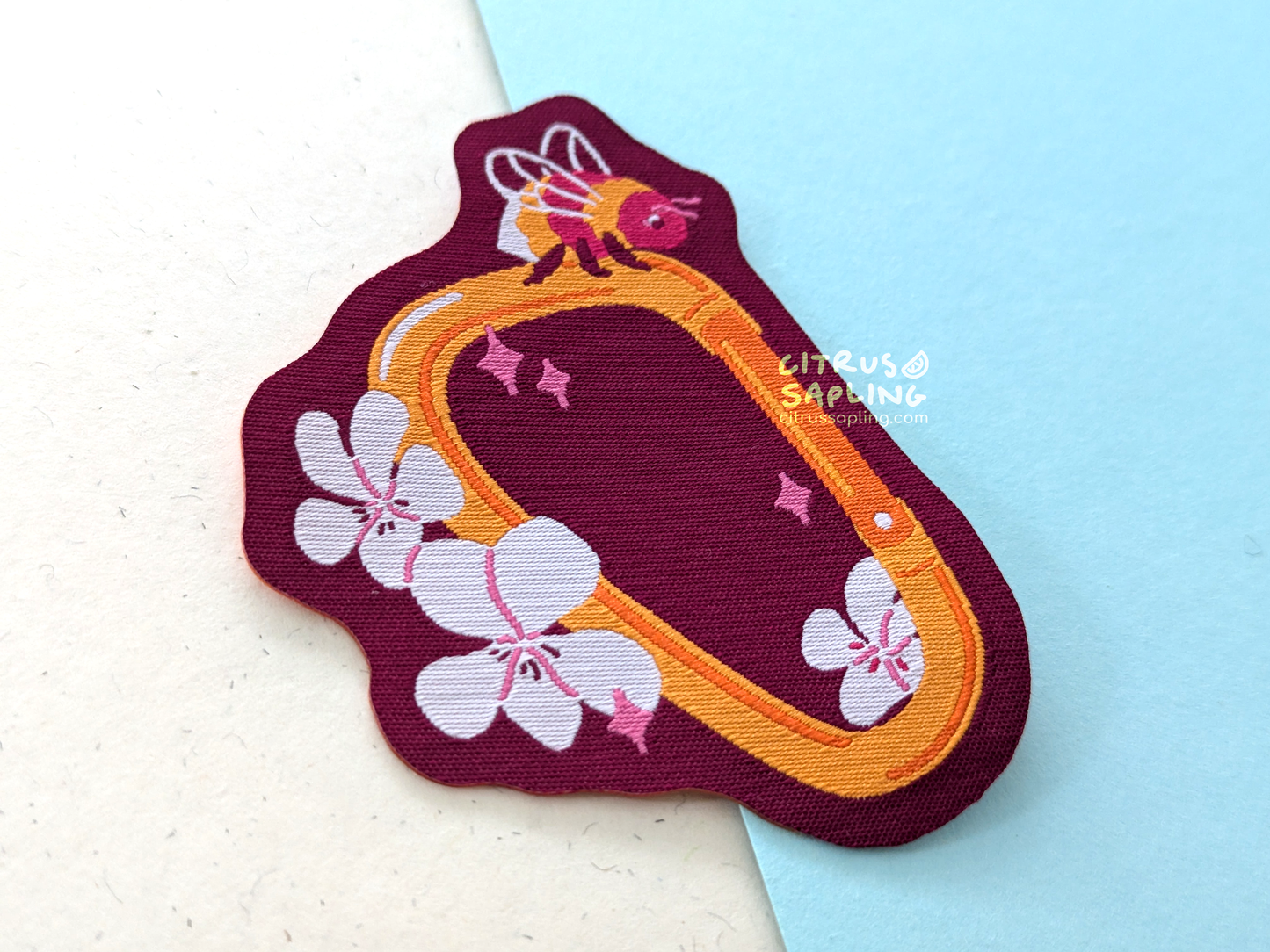 Carabiner Woven Patch