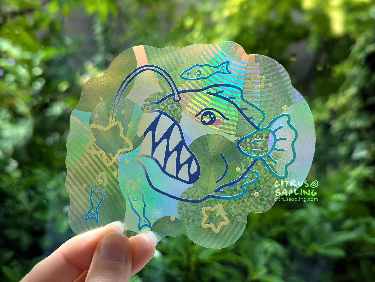 Anglerfish Suncatcher
