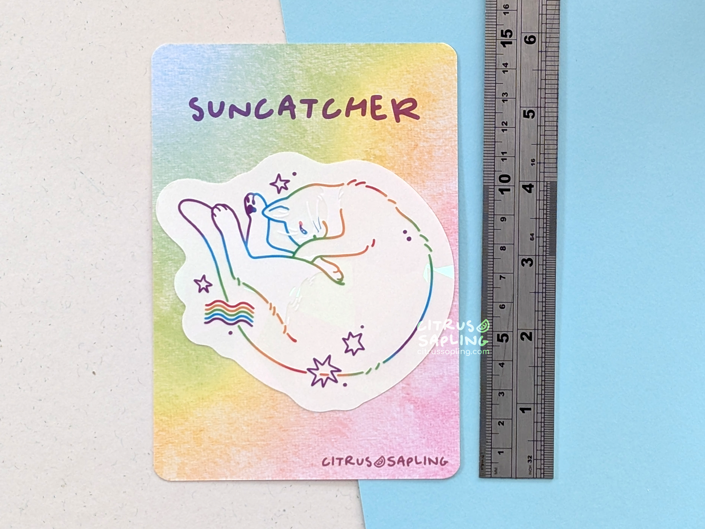 Tuxedo Cat Suncatcher