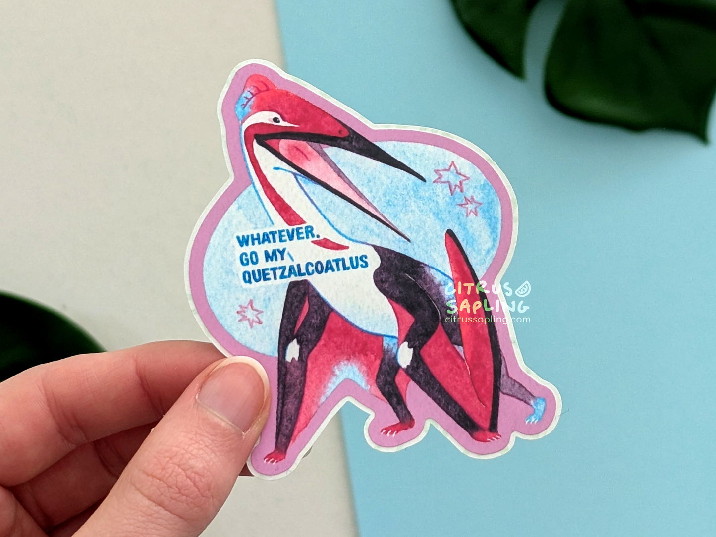 Go My Quetzalcoatlus Sticker