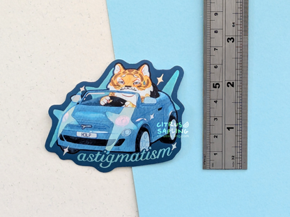 Astigmatism Holo Sticker
