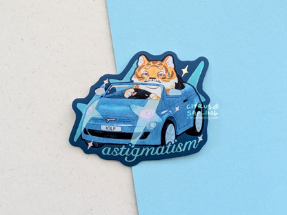 Astigmatism Holo Sticker