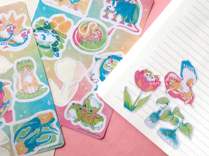 Colourful Creatures Sticker Sheet