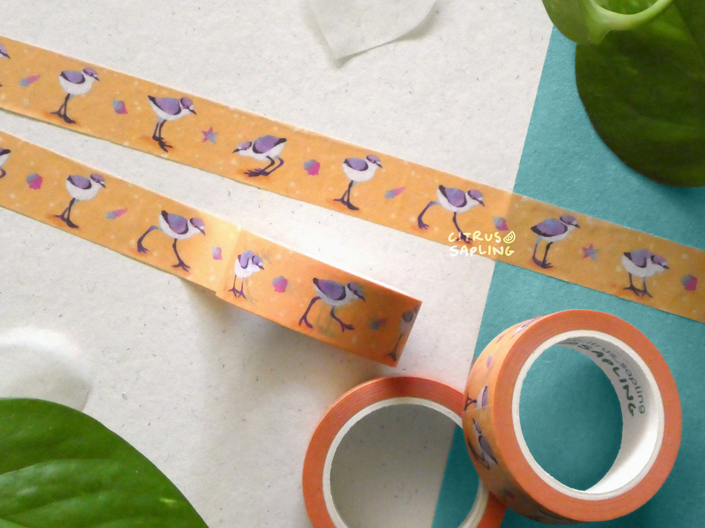 Plover Bird Washi Tape